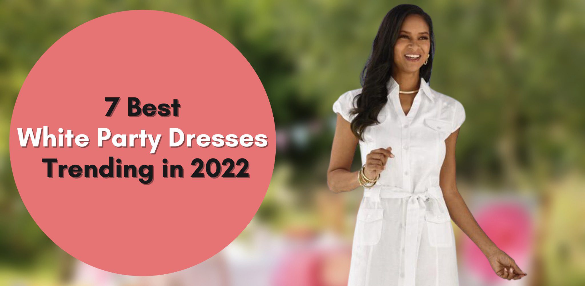 7 best white party dresses