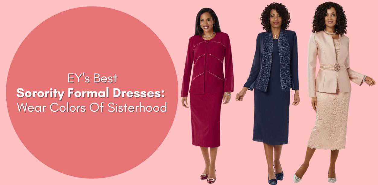 EY’s Best Sorority Formal Dresses: Wear Colors Of Sisterhood