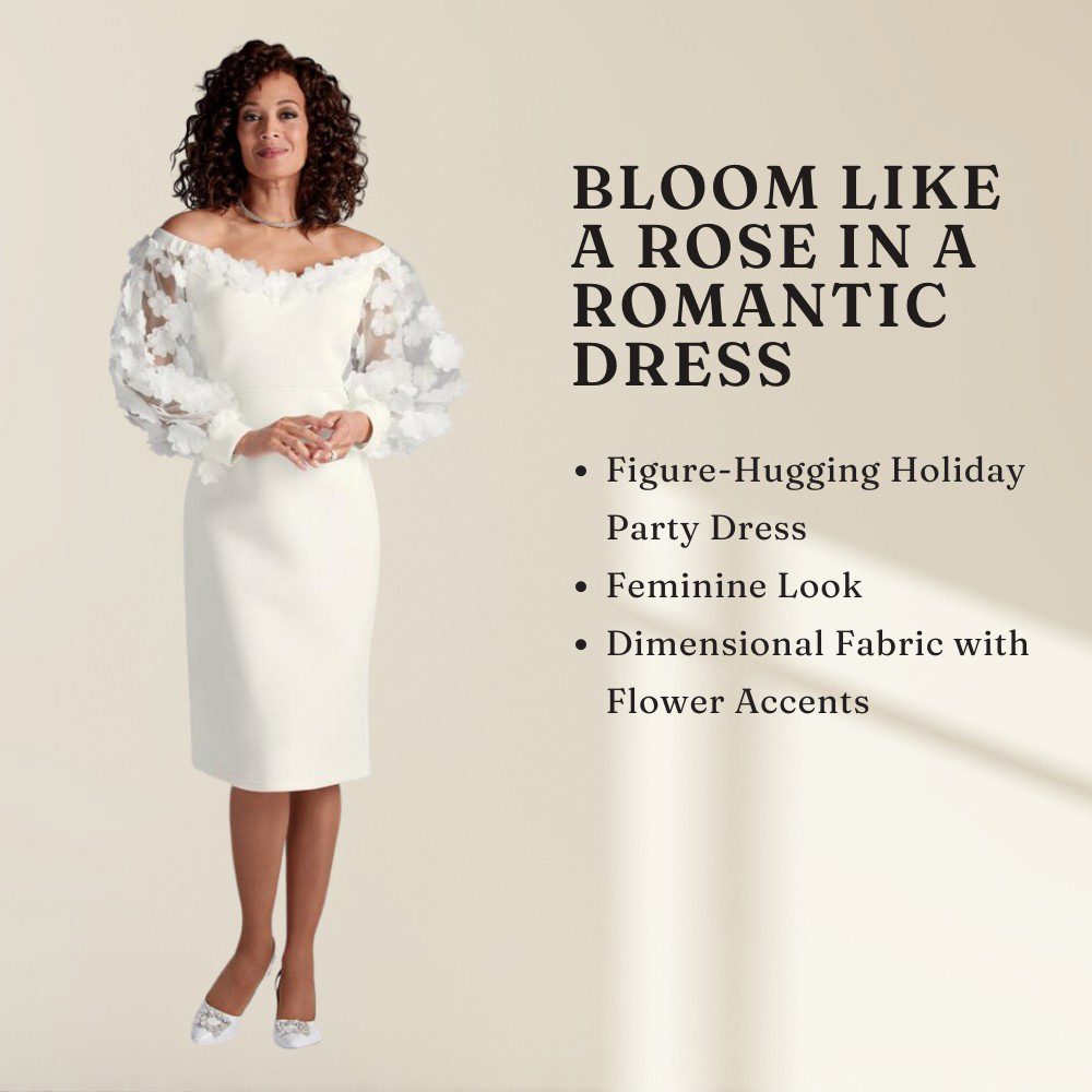 women holiday party dress