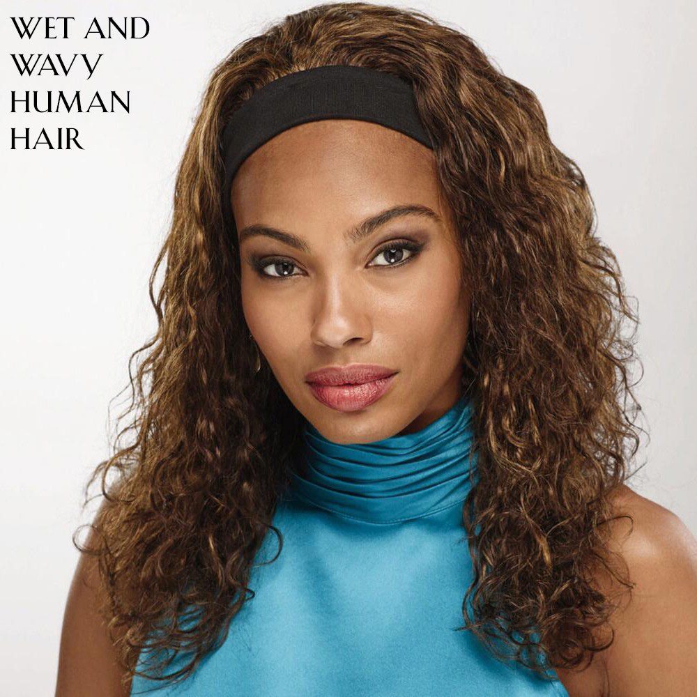 Wet And Wavy Human Hair 