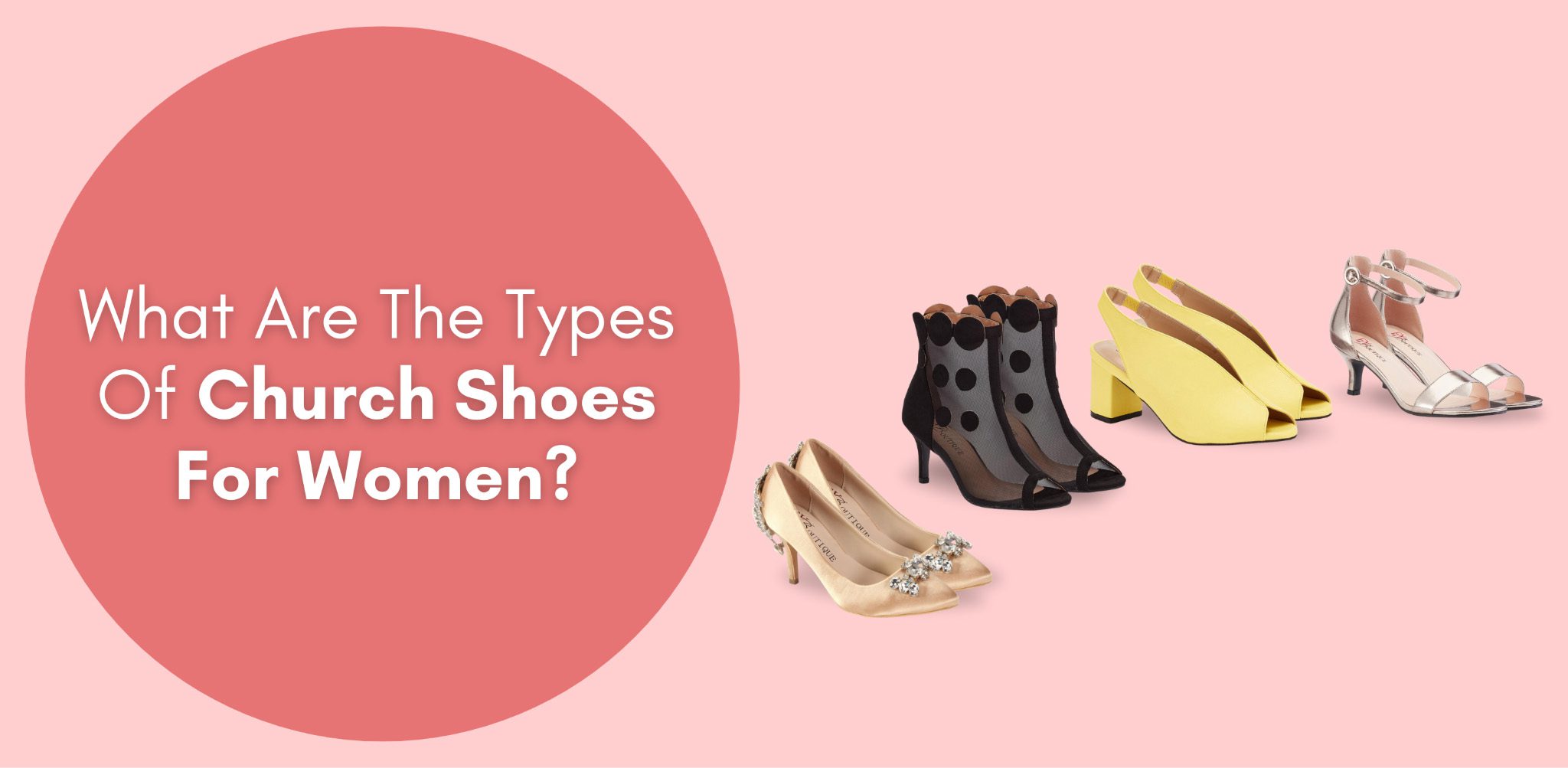 what are the types of church shoes for women